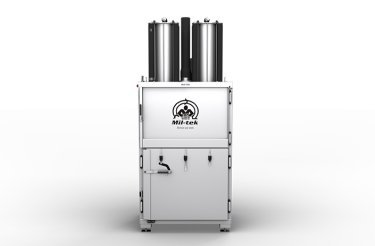 Pneumatic cardboard and plastic baler 2306s