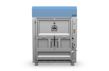 Electric cardboard and plastic baler E519