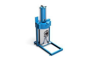 pneumatic mixed waste compactor xp300 from side