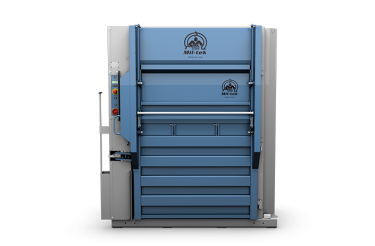 recycling baler on white background