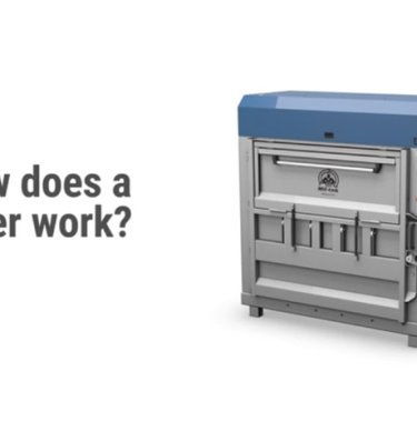 How does a baler work?