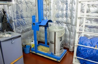 waste compactor offshore